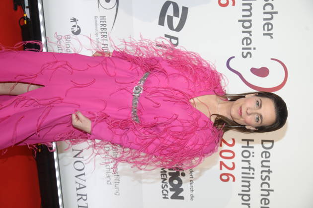 Nadine Heidenreich bei der Verleihung des 24. Deutschen Hörfilmpreises 2026 im Colosseum Filmtheater. Berlin, 24.03.2026 Copyright: xAgenturxWehnert M.xGränzdörferx