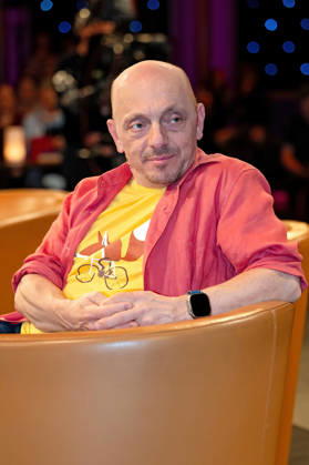 MDR - Riverboat. Comedian Bernhard Hoëcker anläßlich der Aufzeichnung der MDR - Talkshow Riverboat am 27.03.2026 in der Mediacity Leipzig. 20260327ADO0014