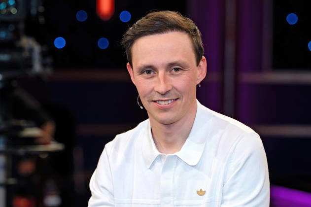 MDR - Riverboat. Eric Frenzel ( Bundestrainer der Nordischen Kombinierer ) anläßlich der Aufzeichnung der MDR - Talkshow Riverboat am 27.03.2026 in der Mediacity Leipzig. 20260327ADO0019