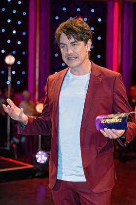 MDR - Riverboat. Moderator Matze Knoop anläßlich der Aufzeichnung der MDR - Talkshow Riverboat am 27.03.2026 in der Mediacity Leipzig. 20260327ADO0032