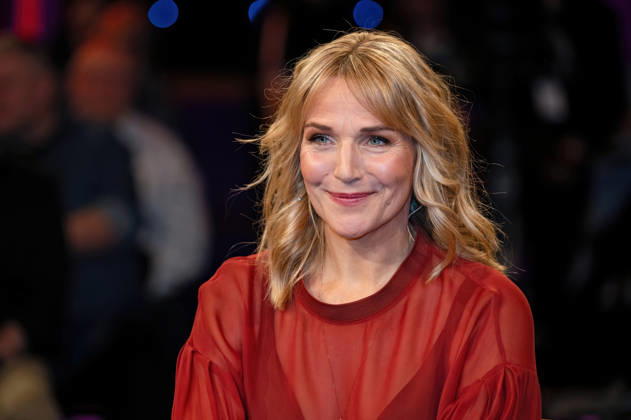 MDR - Riverboat. Schauspielerin Tanja Wedhorn anläßlich der Aufzeichnung der MDR - Talkshow Riverboat am 27.03.2026 in der Mediacity Leipzig. 20260327ADO0056