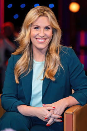 MDR - Riverboat. Schriftstellerin Nicole Staudinger anläßlich der Aufzeichnung der MDR - Talkshow Riverboat am 27.03.2026 in der Mediacity Leipzig. 20260327ADO0071