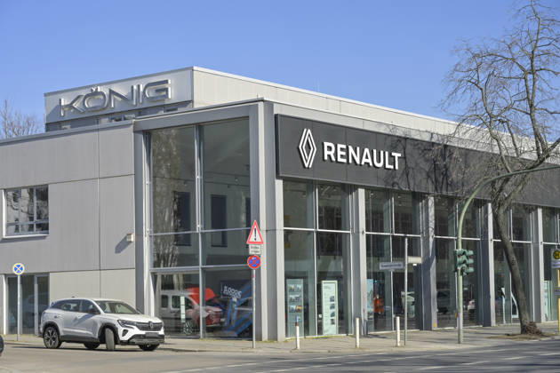 Autohaus Renault König, Kolonnenstraße, Schöneberg, Berlin, Deutschland