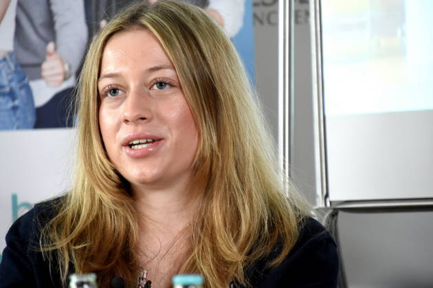 Maya Upmann, Gesamtsiegerin Bayerischer Jugendpreis 2024 Muenchen 02.04.2026 Presseclub Muenchen der Bayerische Jugendpreis 2026 steht dieses Jahr Das Hauptthema des 6. IWW Schreibwettbewerbes 2026 lautet: Gesunde Kinder auf einer gesunden Erde - wie koennen wir die Zukunft gewinnen Foto Muenchen