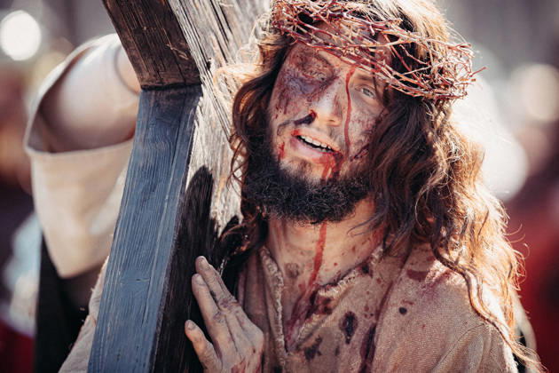 News Bilder des Tages Mystery of the Passion Kalwaria Zebrzydowska, April 3, 2026. The Mystery of the Passion of the Lord at the Marian Sanctuary, a re-enactment of the Good Friday Stations of the Cross, with the participation of over 100,000 faithful, walked along the paths of Calvary to Mount Golgotha. 1088389394  1088389272