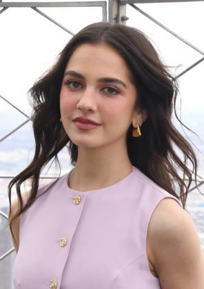 NEW YORK, NY- APRIL 7: Mattea Conforti pictured as the cast of Hulu™s The Testaments to Visit the Empire State Building Ahead of April 8 Premiere on April 7, 2026 in New York City. Copyright: xmpi099 MediaPunchx