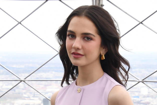 NEW YORK, NY- APRIL 7: Mattea Conforti pictured as the cast of Hulu™s The Testaments to Visit the Empire State Building Ahead of April 8 Premiere on April 7, 2026 in New York City. Copyright: xmpi099 MediaPunchx
