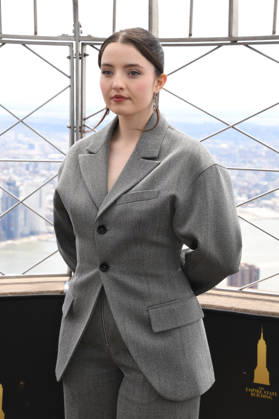 Cast of Hulu™s The Testaments visit the Empire State Building NEW YORK, NY- APRIL 7: Lucy Halliday pictured as the cast of Hulu™s The Testaments to Visit the Empire State Building Ahead of April 8 Premiere on April 7, 2026 in New York City. Credit: John Fycke AdMedia New York City New York USA EDITORIAL USE ONLY Copyright: xx JohnxFycke AdMediax admphotostwo980542