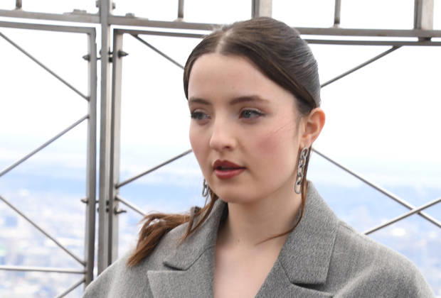 Cast of Hulu™s The Testaments visit the Empire State Building NEW YORK, NY- APRIL 7: Lucy Halliday pictured as the cast of Hulu™s The Testaments to Visit the Empire State Building Ahead of April 8 Premiere on April 7, 2026 in New York City. Credit: John Fycke AdMedia New York City New York USA EDITORIAL USE ONLY Copyright: xx JohnxFycke AdMediax admphotostwo980544