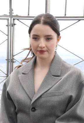 Cast of Hulu™s The Testaments visit the Empire State Building NEW YORK, NY- APRIL 7: Lucy Halliday pictured as the cast of Hulu™s The Testaments to Visit the Empire State Building Ahead of April 8 Premiere on April 7, 2026 in New York City. Credit: John Fycke AdMedia New York City New York USA EDITORIAL USE ONLY Copyright: xx JohnxFycke AdMediax admphotostwo980573