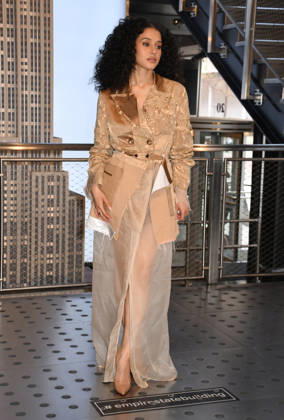 Cast of Hulu™s The Testaments visit the Empire State Building NEW YORK, NY- APRIL 7: Chase Infiniti pictured as the cast of Hulu™s The Testaments to Visit the Empire State Building Ahead of April 8 Premiere on April 7, 2026 in New York City. Credit: John Fycke AdMedia New York City New York USA EDITORIAL USE ONLY Copyright: xx JohnxFycke AdMediax admphotostwo980574