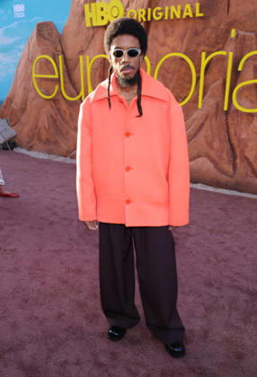 Los Angeles CA April 07 Darrell Britt Gibson at the Los Angeles Red Carpet Premiere of HBO Original Drama Series EUPHORIA at TCL Chinese Theatre in Hollywood on April 07, 2026 Credit Faye AdMedia 454840 2026 04 07 CA Hollywood United States Copyright: xAdMediax STAR_454840_062