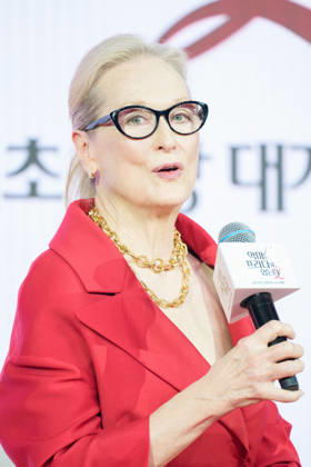 The Devil Wears Prada 2 film press conference SEOUL, SOUTH KOREA, APR 08: American actress Meryl Streep during The Devil Wears Prada 2 film press conference at the Four Seasons Hotel Seoul in Seoul, South Korea, on April 08, 2026. Seoul the Four Seasons Hotel Seoul South Korea 8267_286915 Copyright: xStevexChoxKyewoong PentaxPressx