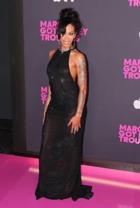NEW YORK, NEW YORK APRIL 08 Rico Nasty at Apple s Margo s Got Money Troubles premiere at Regal Union Square on April 08, 2026 in New York City Credit Chris Gonzalez AdMedia 454871 2026 04 08 Copyright: xAdMediax STAR_454871_012