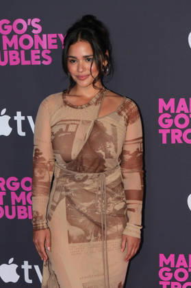NEW YORK, NEW YORK - APRIL 08: Marisela Zumbado Apple s Margo s Got Money Troubles premiere at Regal Union Square on April 08, 2026 in New York City.. Copyright: xAdMediax xMediaPunchx