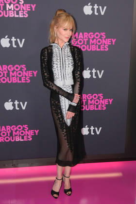 NEW YORK, NEW YORK - APRIL 08: Nicole Kidman at Apple s Margo s Got Money Troubles premiere at Regal Union Square on April 08, 2026 in New York City.. Credit: Chris Gonzalez USA - ZUMAa123 20260408_zaa_a123_409 Copyright: xAdMediax