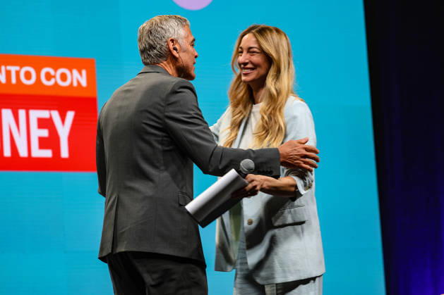News - Incontro con George Clooney in Dialoghi sul Talento George Clooney will be a guest at Dialogues on Talent in Cuneo. during Incontro con George Clooney in Dialoghi sul Talento , News in CUNEO , Italy, April 08 2026 CUNEO PALAZZETTO DELLO SPORT Italy Copyright: xRenataxRoattinox xLiveMediax LPN_2379335