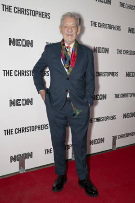 April 8, 2026, New York, New York, USA: SIR IAN MCKELLEN attends The Christophers premiere at Metrograph in New York. 8 April 2026 New York USA - ZUMAa265 20260408_zep_a265_034 Copyright: xEricxAcquayex