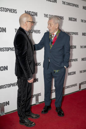 April 8, 2026, New York, New York, USA: STEVEN SODERBERGH and SIR IAN MCKELLEN attend The Christophers premiere at Metrograph in New York. 8 April 2026 New York USA - ZUMAa265 20260408_zep_a265_053 Copyright: xEricxAcquayex