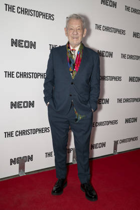 April 8, 2026, New York, New York, USA: SIR IAN MCKELLEN attends The Christophers premiere at Metrograph in New York. 8 April 2026 New York USA - ZUMAa265 20260408_zep_a265_032 Copyright: xEricxAcquayex