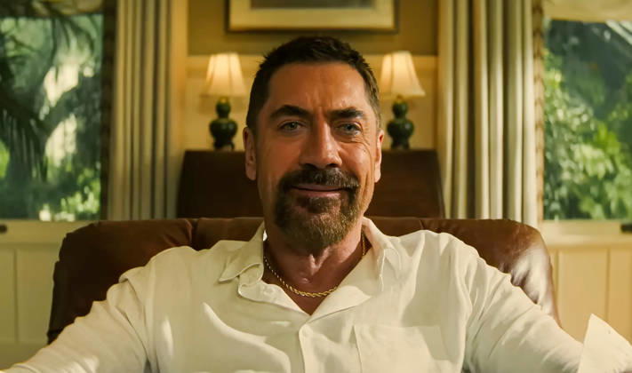 Javier Bardem USA. Javier Bardem in a scene from (C)Apple TV+ new series : Cape Fear (2026) . Plot: A happily married couple faces a growing threat when a notorious killer from their past, Max Cady, is released from prison and seeks revenge. LMK110-J11715-080426 Supplied by LMKMEDIA. Editorial Only. Landmark Media is not the copyright owner of these Film or TV stills but provides a service only for recognised Media outlets.