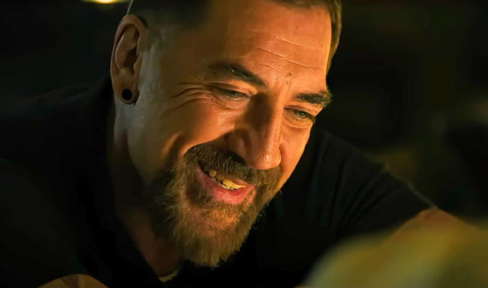 Javier Bardem USA. Javier Bardem in a scene from (C)Apple TV+ new series : Cape Fear (2026) . Plot: A happily married couple faces a growing threat when a notorious killer from their past, Max Cady, is released from prison and seeks revenge. LMK110-J11715-080426 Supplied by LMKMEDIA. Editorial Only. Landmark Media is not the copyright owner of these Film or TV stills but provides a service only for recognised Media outlets.