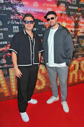 Kampf der RealityAllstars . Lukas Kuhlmann und C-Bas anläßlich des Kino-Preview Kampf der RealityAllstars am 08.04.2026 in Köln. 20260408MWI110659