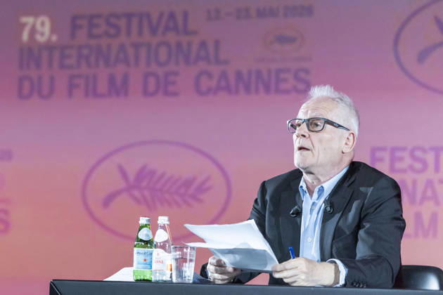 Thierry Frémaux, délégué général du festival de Cannes Press conference with the official announcement of the films in competition for the 79th Cannes International Film Festival on April 9, 2026 Olivier Borde Bestimage Press conference with the official announcement of the films in competition for the 79th Cannes International Film Festival on April 9, 2026 Paris France Copyright: xOLIVIERxBORDEx xBESTIMAGExOLIVIERxBORDEx xBESTIMAGEx