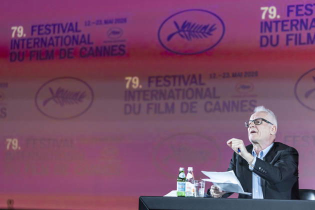 Thierry Frémaux, délégué général du festival de Cannes Press conference with the official announcement of the films in competition for the 79th Cannes International Film Festival on April 9, 2026 Olivier Borde Bestimage Press conference with the official announcement of the films in competition for the 79th Cannes International Film Festival on April 9, 2026 Paris France Copyright: xOLIVIERxBORDEx xBESTIMAGExOLIVIERxBORDEx xBESTIMAGEx