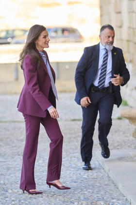 09-04-2026 Lleida Queen Letizia during a meeting with the Association of women entrepreneurs of Lleida (Association De Dones Empresaries De Lleida) and the presentation of the 16th Ap!lleida awards in Lleida. No Spain  Copyright: xPPEx