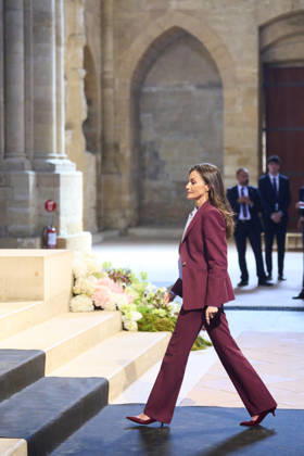 09-04-2026 Lleida Queen Letizia during a meeting with the Association of women entrepreneurs of Lleida (Association De Dones Empresaries De Lleida) and the presentation of the 16th Ap!lleida awards in Lleida. No Spain  Copyright: xPPEx