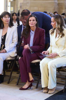 09-04-2026 Lleida Queen Letizia during a meeting with the Association of women entrepreneurs of Lleida (Association De Dones Empresaries De Lleida) and the presentation of the 16th Ap!lleida awards in Lleida. No Spain  Copyright: xPPEx