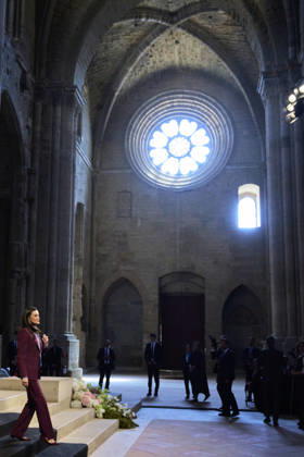 09-04-2026 Lleida Queen Letizia during a meeting with the Association of women entrepreneurs of Lleida (Association De Dones Empresaries De Lleida) and the presentation of the 16th Ap!lleida awards in Lleida. No Spain  Copyright: xPPEx