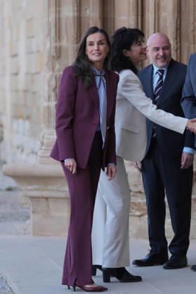 Queen Letizia meets with the Associació de Dones Empresàries Queen Letizia, meets with the Associació de Dones Empresàries de Lleida, on April 9, 2026, in Lleida, Catalunya Espana The meeting, held in the Seu Vella de Lleida and behind closed doors, is part of the events of the 20th anniversary of the association and precedes the delivery of the XVI Premis Ap Lleida, which recognize the leadership and trajectory of women entrepreneurs and professionals of the territory, is part of the events of the 20th anniversary of the association and precedes the delivery of the XVI Premis Ap Lleida, which recognizes the leadership and career of businesswomen and professionals in the territory 09 APRIL 2026 Lleida, Catalunya Lleida, Catalunya Spain Copyright: xDavidxZorrakinox 7426316