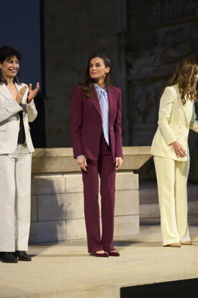 April 9, 2026, Lleida, Cataluna, Spain: Queen Letizia of Spain, Joana Bonet attends the 16th Ap!Lleida Awards ceremony at Catedral de la Seu Vella on April 9, 2026 in Lleida, Spain Lleida Spain - ZUMAg15_ 20260409_zaf_g15_076 Copyright: xJackxAbuinx
