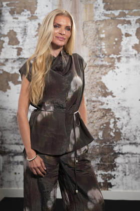 Esther Canadas in Madrid, Spain - 09 Apr 2026 Model Esther Canadas poses at the photocall during the presentation of the new Woman Limited campaign at the El Corte Ingles Showroom. Madrid Spain Copyright: xAtilanoxGarciax xSOPAxImagesx photos12269