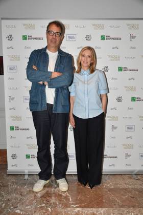 Rome, Hotel Sofitel Photocall Rendez-Vous, Pictured: Dominik Moll Lea Drucker Copyright: xVincenzoxLandix xipa-agency.netx xVincenzoxLandix IPA_Agency_IPA73847207