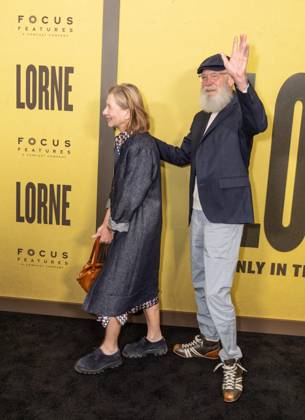 April 9, 2026, Bronx, New York, USA: Regina Lasko and David Letterman attend Focus Features premiere of Lorne at Alice Tully Hall in New York, NY on April 9, 2026. Bronx USA - ZUMAr339 20260409_znp_r339_147 Copyright: xLevxRadinx