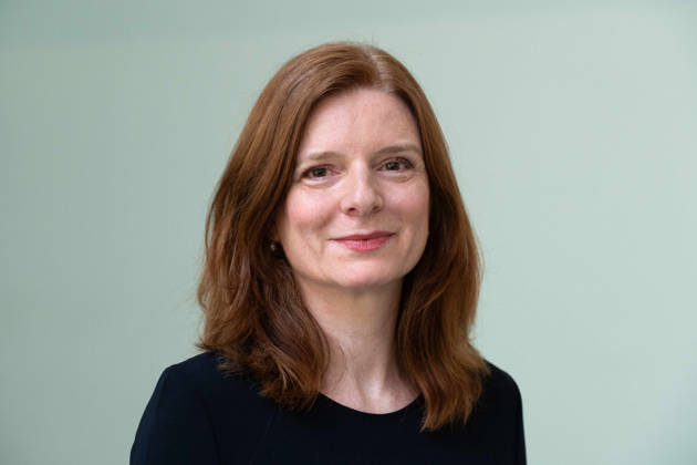 Dr. Katrin VERNAU, Intendantin des WDR; Portraet, Portrait, Porträt, Einzelbild, angeschnittenes Einzelmotiv, Pressekonferenz anlaesslich der Vorstellung der neuen Chefdirigentin des WDR Sinfonieorchesters, beim WDR in Koeln am 10.04.2026,