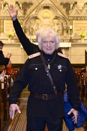 Peter Orloff & der Schwarzmeer Kosaken Chor live bei einem Konzert ihrer Abschiedstournee in der Lutherkirche. Görlitz, 09.04.2026