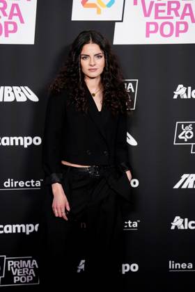 Photocall of the festival Los40 Primavera Pop Madrid 2026 The singer Lucía de la Puerta during the photocall of the Festival Los40 Primavera Pop Madrid 2026, at the Movistar Arena, on the 10th of April 2026, in Madrid Spain The festival brings together some of the biggest names in pop and urban music of the moment in a macro-concert night to celebrate the 60th anniversary of Los40 Thousands of attendees enjoy live the greatest hits that dominate the charts 10 APRIL 2026 MUSIC LOS40 PRIMAVERA POP CONCERT MUSIC MUSICIANS FAMOUS SINGERS CULTURE ENTERTAINMENT A Pé Madrid Madrid Madrid Espana  Copyright: xA.xPÃ rezxMecax 7429767
