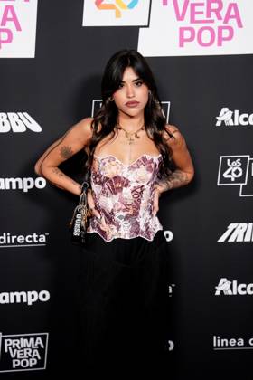 Photocall of the festival Los40 Primavera Pop Madrid 2026 The influencer Belén Santo during the photocall of the Festival Los40 Primavera Pop Madrid 2026, at the Movistar Arena, on the 10th of April 2026, in Madrid Spain The festival brings together some of the biggest names in pop and urban music of the moment in a macro-concert night to celebrate the 60th anniversary of Los40 Thousands of attendees enjoy live the greatest hits that dominate the charts 10 APRIL 2026 MUSIC LOS40 PRIMAVERA POP CONCERT MUSIC MUSICIANS FAMOUS SINGERS CULTURE ENTERTAINMENT A Pé Madrid Madrid Madrid Spain  Copyright: xA.xPÃ rezxMecax 7429769