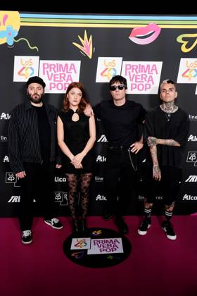 Photocall of the festival Los40 Primavera Pop Madrid 2026 The group La La Love you during the photocall of the Festival Los40 Primavera Pop Madrid 2026, at the Movistar Arena, on the 10th of April 2026, in Madrid Spain The festival brings together some of the biggest names in pop and urban music of the moment in a macro-concert night to celebrate the 60th anniversary of Los40 Thousands of attendees enjoy live the greatest hits that dominate the charts 10 APRIL 2026 MUSIC LOS40 PRIMAVERA POP CONCERT MUSIC MUSICIANS FAMOUS SINGERS CULTURE ENTERTAINMENT A Pé Madrid Madrid Madrid Spain  Copyright: xA.xPÃ rezxMecax 7429789