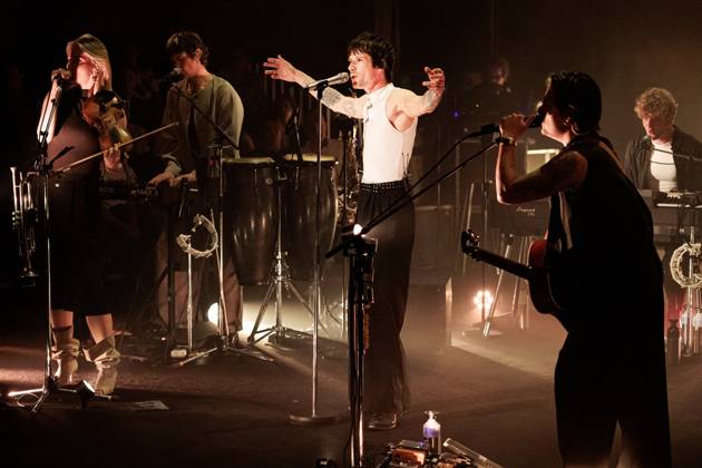 AMSTERDAM - Son Mieux during a performance at De Wester. The Hague-based band is playing four shows in 24 hours, in honor of the new album 24 Hours. RAMON VAN FLYMEN ANP netherlands out - belgium out Copyright: xx x555474815x originalFilename: 555474815