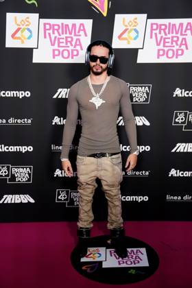 Photocall of the festival Los40 Primavera Pop Madrid 2026 The singer Clarent during the photocall of the Festival Los40 Primavera Pop Madrid 2026, at the Movistar Arena, on the 10th of April 2026, in Madrid Spain The festival brings together some of the biggest names in pop and urban music of the moment in a macro-concert night to celebrate the 60th anniversary of Los40 Thousands of attendees enjoy live the greatest hits that dominate the charts 10 APRIL 2026 MUSIC LOS40 PRIMAVERA POP CONCERT MUSIC MUSICIANS FAMOUS SINGERS CULTURE ENTERTAINMENT A Pé Madrid Madrid Madrid Spain  Copyright: xA.xPÃ rezxMecax 7429889