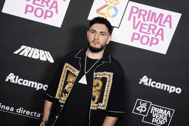 Photocall of the festival Los40 Primavera Pop Madrid 2026 The singer Omar Montes during the photocall of the Festival Los40 Primavera Pop Madrid 2026, at the Movistar Arena, on the 10th of April 2026, in Madrid Spain The festival brings together some of the biggest names in pop and urban music of the moment in a macro-concert night to celebrate the 60th anniversary of Los40 Thousands of attendees enjoy live the greatest hits that dominate the charts 10 APRIL 2026 MUSIC LOS40 PRIMAVERA POP CONCERT MUSIC MUSICIANS FAMOUS SINGERS CULTURE ENTERTAINMENT A Pé Madrid Madrid Madrid Espana  Copyright: xA.xPÃ rezxMecax 7429926
