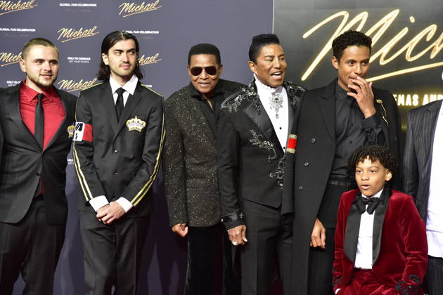 MICHAEL INTERNATIONALE PREMIERE IN BERLIN Bigi Jackson, Prince jackson, Jacki Jackson, Jermain Jackson und Neffe von Michjael Jackson Jaafar jackson, HJauptrolle Ankunft, roter Teppich zum PhotoCall im Rahmen der Intgernationalen Premiere von Global Fan Celebrartion MICHAEL in Berlin am 10.04.2026