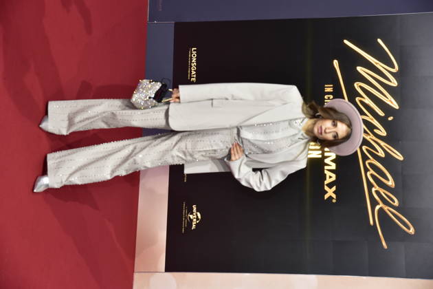 MICHAEL INTERNATIONALE PREMIERE IN BERLIN Cathy Hummels Ankunft, roter Teppich zum PhotoCall im Rahmen der Intgernationalen Premiere von Global Fan Celebrartion MICHAEL in Berlin am 10.04.2026