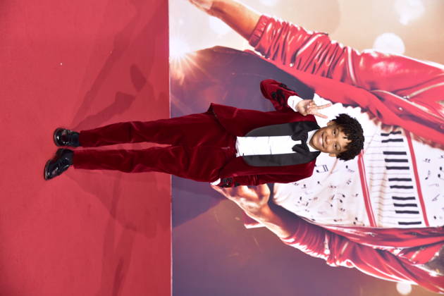 MICHAEL INTERNATIONALE PREMIERE IN BERLIN Gast der junge MICHAEL JACKSON Ankunft, roter Teppich zum PhotoCall im Rahmen der Intgernationalen Premiere von Global Fan Celebrartion MICHAEL in Berlin am 10.04.2026
