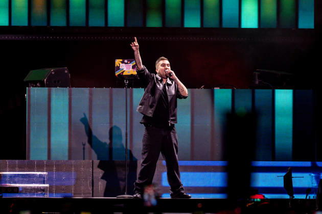 Festival Los40 Primavera Pop Madrid 2026 The singer Beret performs during the Festival Los40 Primavera Pop Madrid 2026, at the Movistar Arena, on the 10th of April 2026, in Madrid Spain The festival brings together some of the biggest names in pop and urban music of the moment in a macro-concert night to celebrate the 60th anniversary of LOS40 Thousands of attendees enjoy live the greatest hits that dominate the charts 10 APRIL 2026 MUSIC LOS40 PRIMAVERA POP CONCERT MUSIC MUSICIANS FAMOUS SINGERS CULTURE ENTERTAINMENT Madrid Madrid Madrid Spain  Copyright: xRicardoxRubiox 7429995